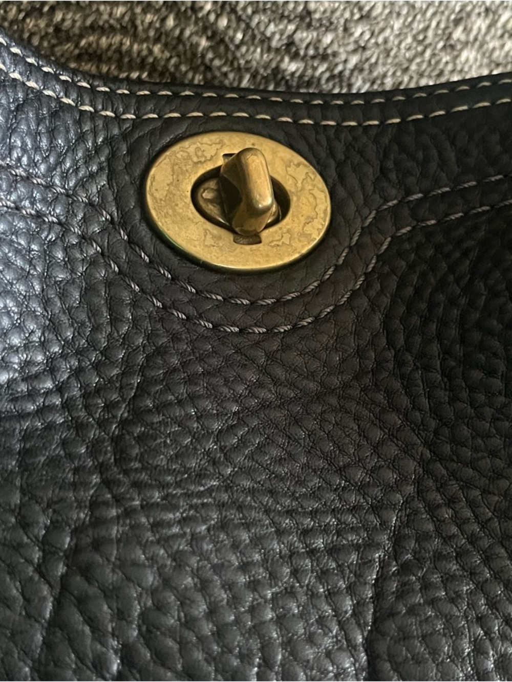 Coach Chelsea NS Pebbled Leather Bag - Picture 9 of 14